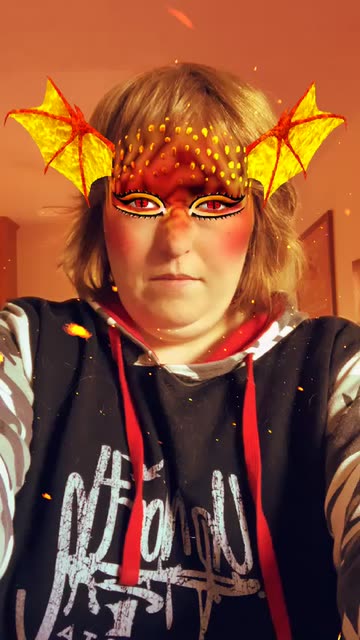 Preview for a Spotlight video that uses the Fire Dragon Lens