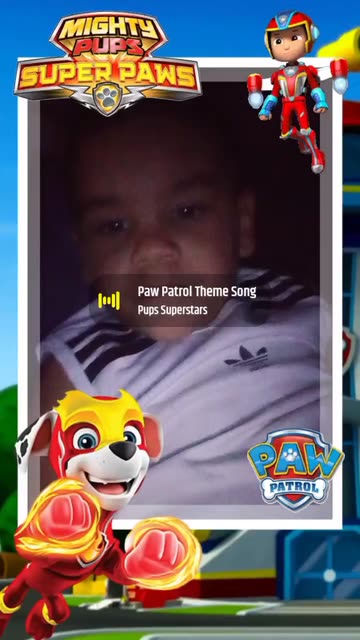 Preview for a Spotlight video that uses the Paw Patrol Mighty Lens