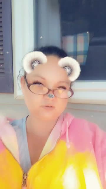 Preview for a Spotlight video that uses the White Shining Bear Lens