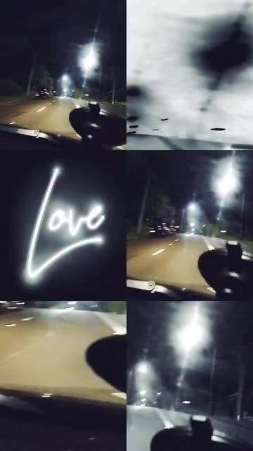 Preview for a Spotlight video that uses the Dark Collage Lens