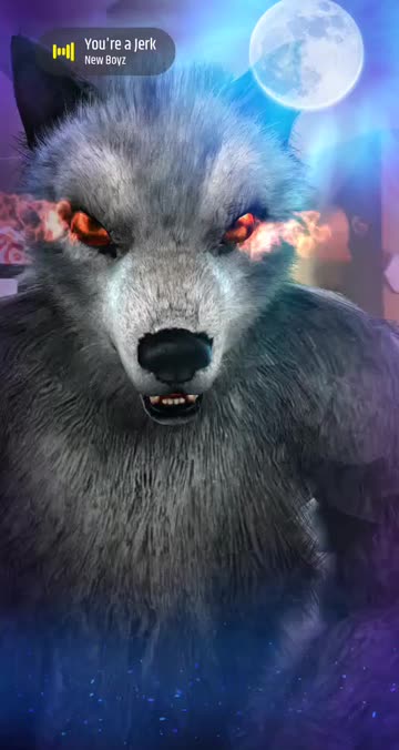 Preview for a Spotlight video that uses the Werewolf Lens