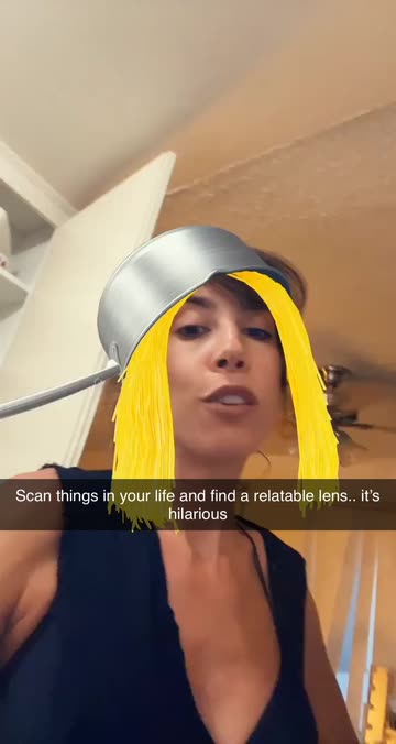 Preview for a Spotlight video that uses the Awkward Cook Lens