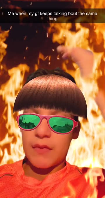 Preview for a Spotlight video that uses the Boosted Bowlcut Lens