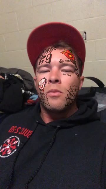 Preview for a Spotlight video that uses the 6ix 9ine Face Tats Lens