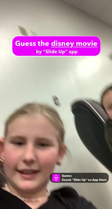 Preview for a Spotlight video that uses the GUESS DISNEY MOVIE Lens