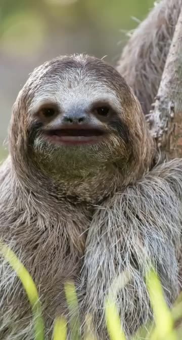 Preview for a Spotlight video that uses the I am a Sloth Lens