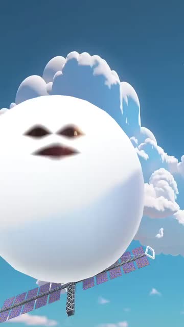 Preview for a Spotlight video that uses the Spy Balloon Lens