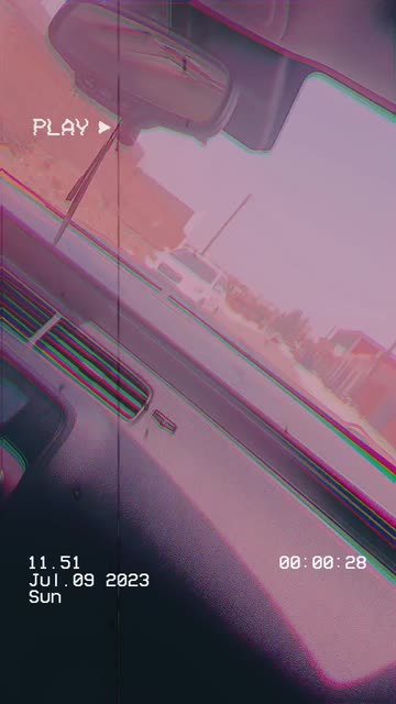 Preview for a Spotlight video that uses the VHS LoFi Lens
