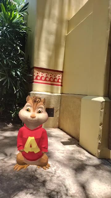 Alvin Chipmunk Lens by Gina Saluccio - Snapchat Lenses and Filters