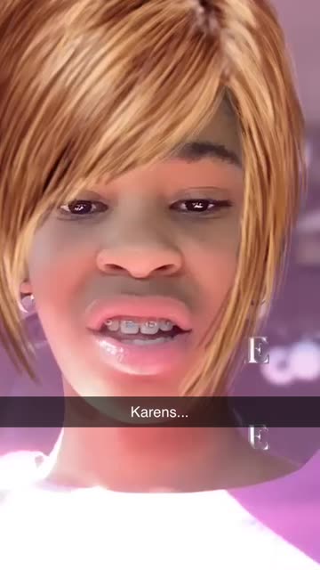 Preview for a Spotlight video that uses the Karen Hair Lens