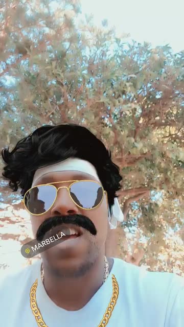 Preview for a Spotlight video that uses the Swagger with Moustache Lens