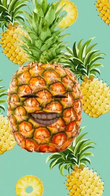 Preview for a Spotlight video that uses the Pineapple Fruit Lens