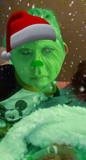 Preview for a Spotlight video that uses the Grinch Lens