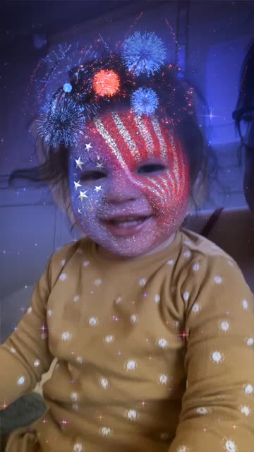 Preview for a Spotlight video that uses the Fireworks Lens