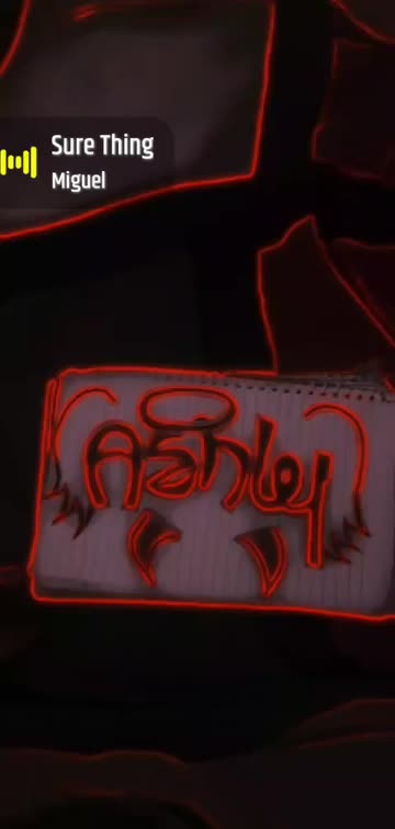 Preview for a Spotlight video that uses the Neon Lines Lens