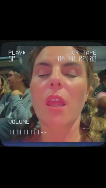 Preview for a Spotlight video that uses the VIDEOTAPE Lens