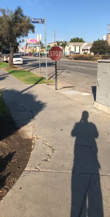 Preview for a Spotlight video that uses the StopSign Escaped Lens