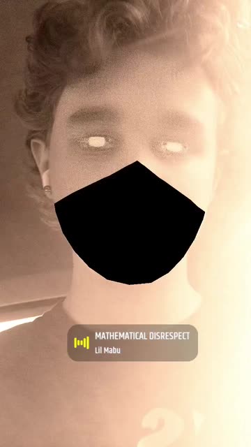 Preview for a Spotlight video that uses the Nightmare FaceMask Lens