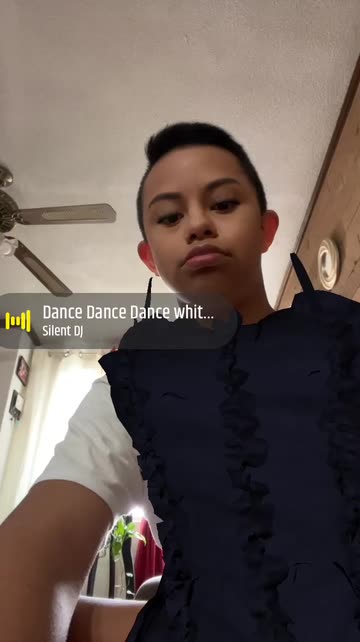 Preview for a Spotlight video that uses the Merlina Addams Lens