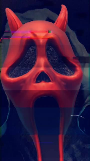 Preview for a Spotlight video that uses the Ghostface EVIL Lens