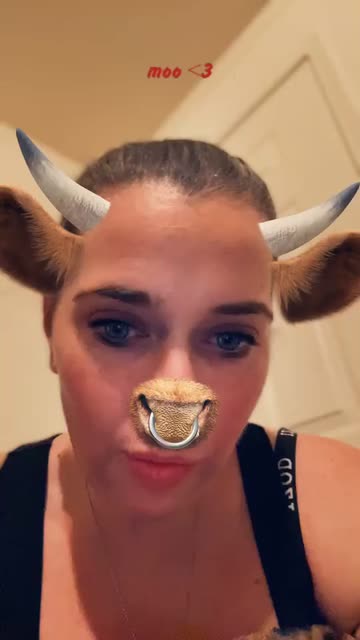 Preview for a Spotlight video that uses the moo cow Lens
