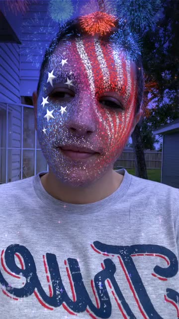 Preview for a Spotlight video that uses the Fireworks Lens