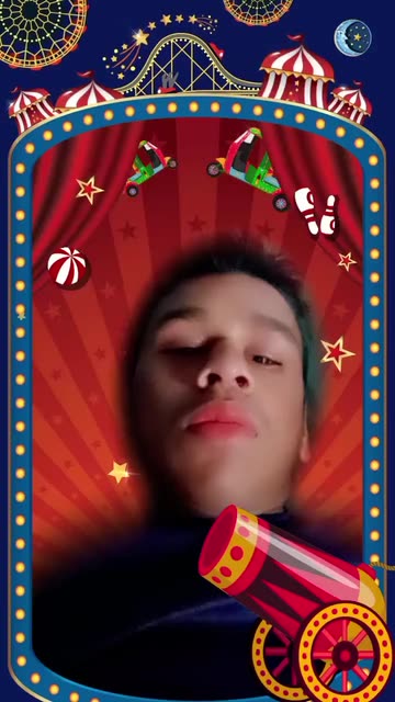Preview for a Spotlight video that uses the Circus Fun Lens