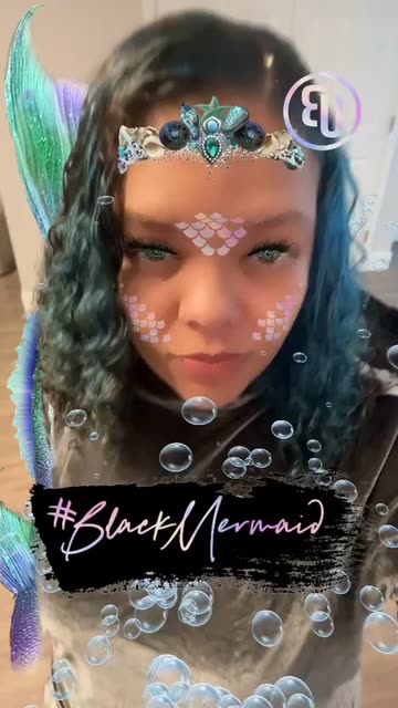 Preview for a Spotlight video that uses the Black Mermaid Lens