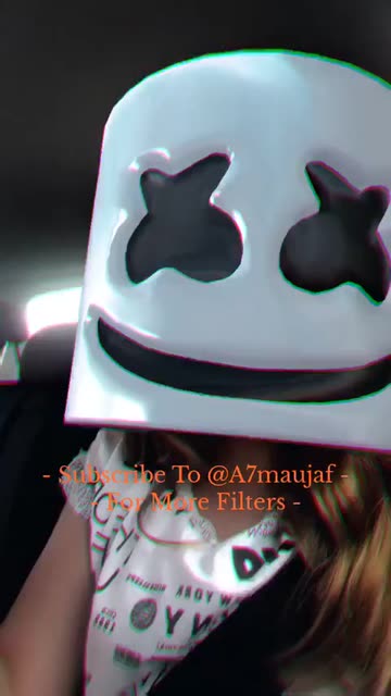 Preview for a Spotlight video that uses the Marshmello Mood Lens