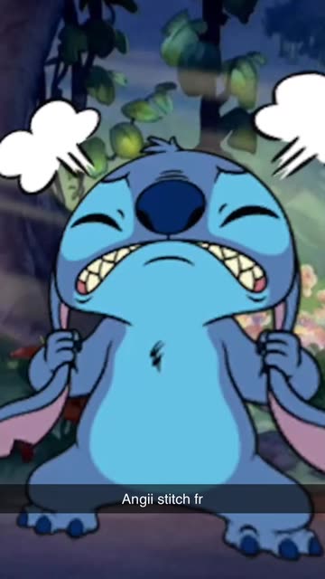 Preview for a Spotlight video that uses the Stitch Grumpy Lens
