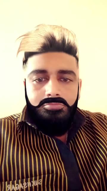 Preview for a Spotlight video that uses the Blonde Hairstyle Lens