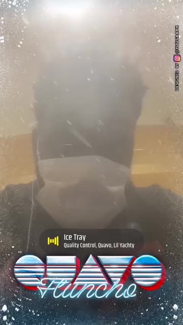 Preview for a Spotlight video that uses the QUAVO ICE TRAY Lens