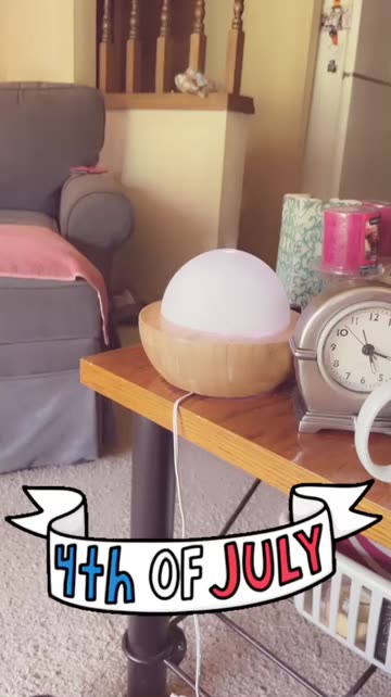 Preview for a Spotlight video that uses the Fourth of july Lens