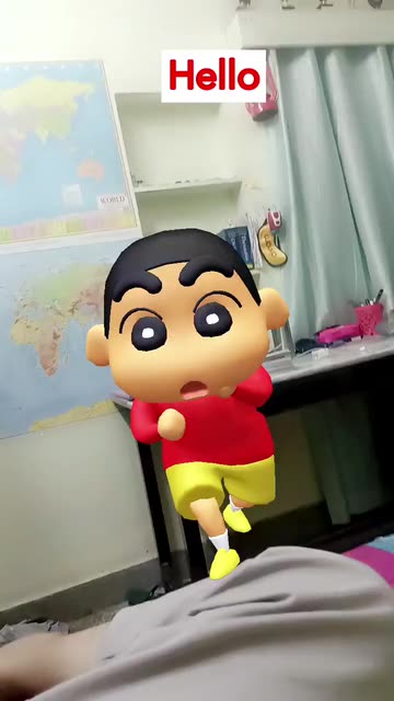 Preview for a Spotlight video that uses the Shinchan Dance1 Lens