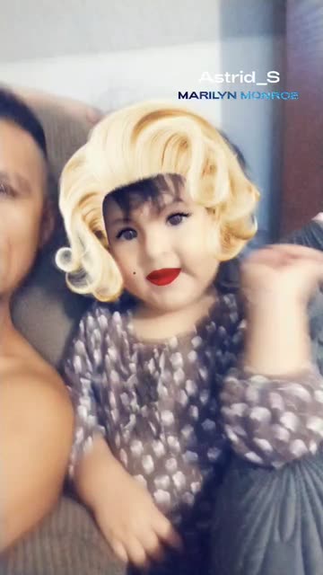 Preview for a Spotlight video that uses the Marilyn Monroe Lens