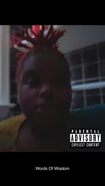 Preview for a Spotlight video that uses the parental advisory Lens