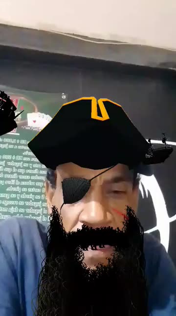 Preview for a Spotlight video that uses the pirate Lens