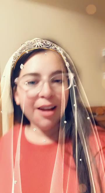 Preview for a Spotlight video that uses the Bride Veil Lens