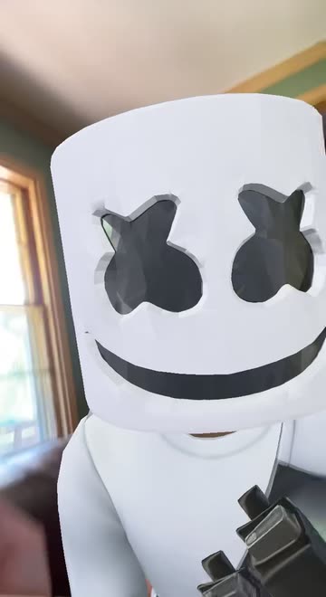 Preview for a Spotlight video that uses the Marshmello Lens