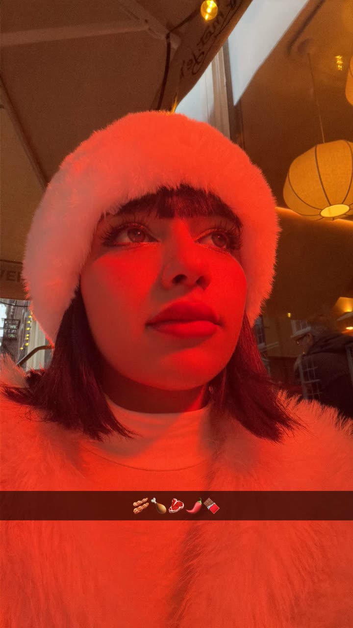 محتوى سناب شات لـ Amina