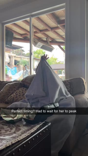 Spotlight content by a Snapchat user