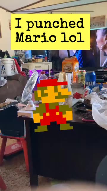 Preview for a Spotlight video that uses the 8Bit Mario Lens