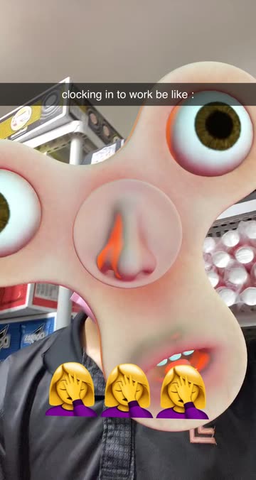 Preview for a Spotlight video that uses the Live Spinner Lens