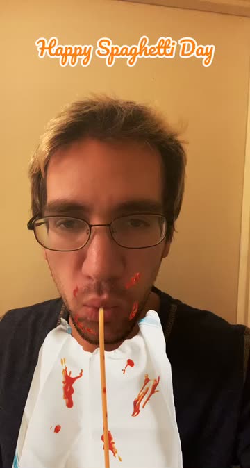 Preview for a Spotlight video that uses the Spaghetti Day Lens