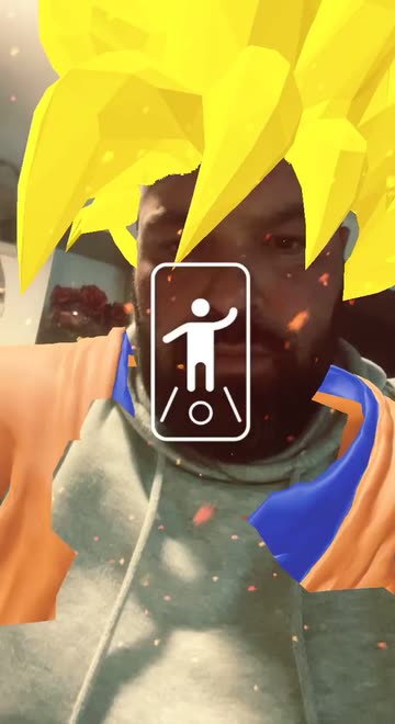 Preview for a Spotlight video that uses the Goku Dragon Ball Z Lens