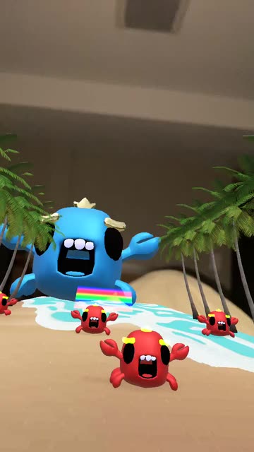 Preview for a Spotlight video that uses the King Crab Beach Lens