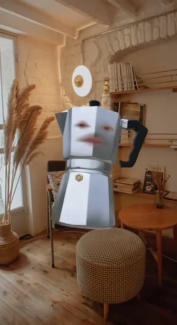 Preview for a Spotlight video that uses the Moka Espresso Lens