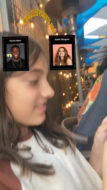 Preview for a Spotlight video that uses the Celebrity Parents Lens