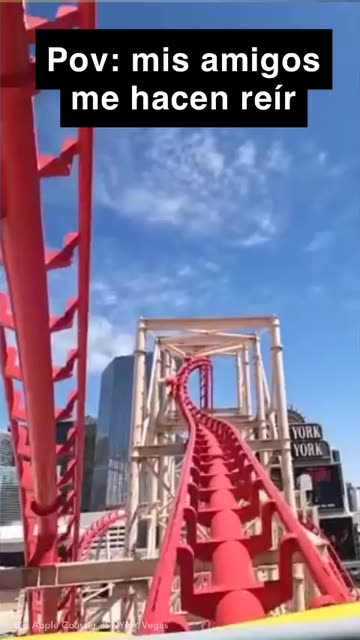Preview for a Spotlight video that uses the LV - Rollercoaster Lens