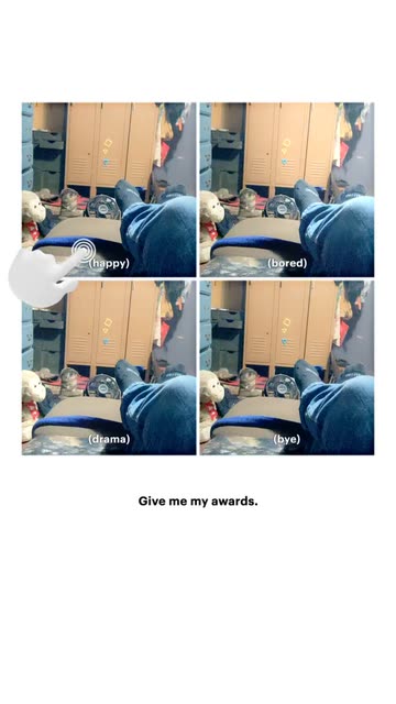 Preview for a Spotlight video that uses the Give Me My Awards Lens